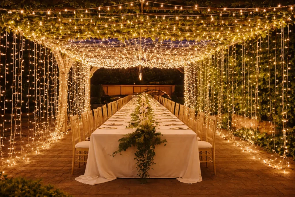 wedding lighting