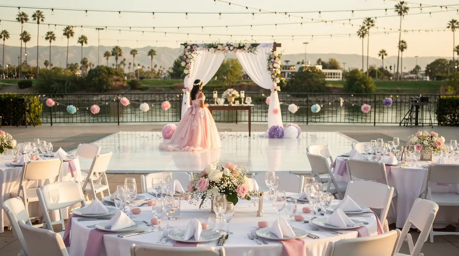 What makes a venue ideal for a quinceañera in Riverside, California